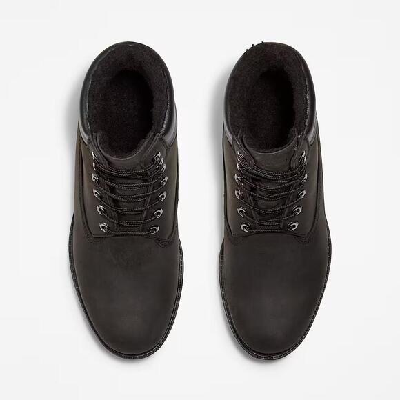 Timberland Premium TB1A2E2P001 Mens Black Leather 6-Inch Waterproof Boots DWA667 main image 15